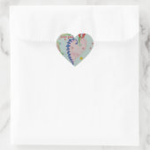 Happy Heart Valentine Aufkleber (Tasche)