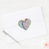 Happy Heart Valentine Aufkleber (Umschlag)