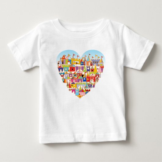 Happy Heart Village Baby T-shirt (Vorderseite)