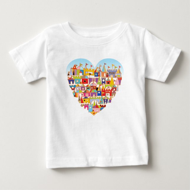 Happy Heart Village Baby T-shirt (Vorderseite)