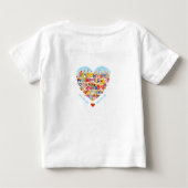 Happy Heart Village Baby T-shirt (Rückseite)