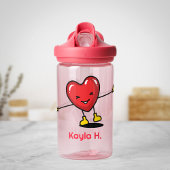 Happy Heart Water Flasche