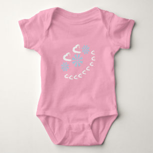 Happy Hearts Baby Bodysuit Strampler