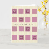 Happy Hearts Day Karte (Gelbe Blume)