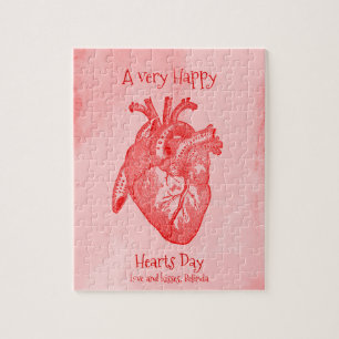 Happy Hearts Day Valentine Puzzle