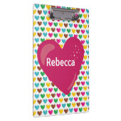 Happy Hearts Klemmbrett (Rechts)