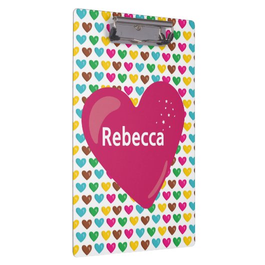 Happy Hearts Klemmbrett (Rechts)