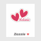 Happy Hearts Sticker (Blatt)