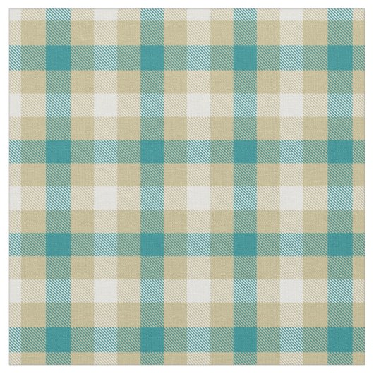 Happy hell schöne blaue Tartan Muster modern Stoff (Nahaufnahme)