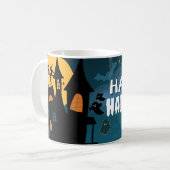 Happy Helloween Kaffeetasse (Vorderseite Links)