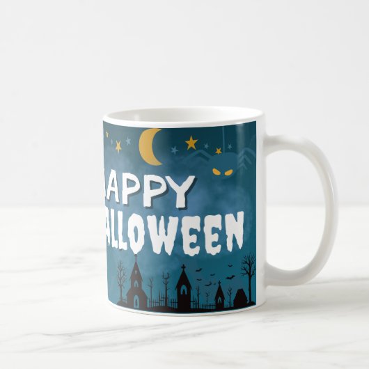 Happy Helloween Kaffeetasse (Rechts)