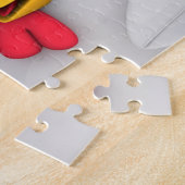 Happy hen clipart puzzle (Seite)