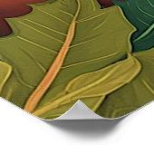 Happy Herbst Herbst Poster (Ecke)