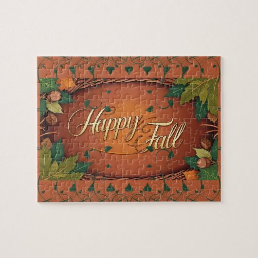 Happy Herbst Jigsaw Puzzle (Horizontal)