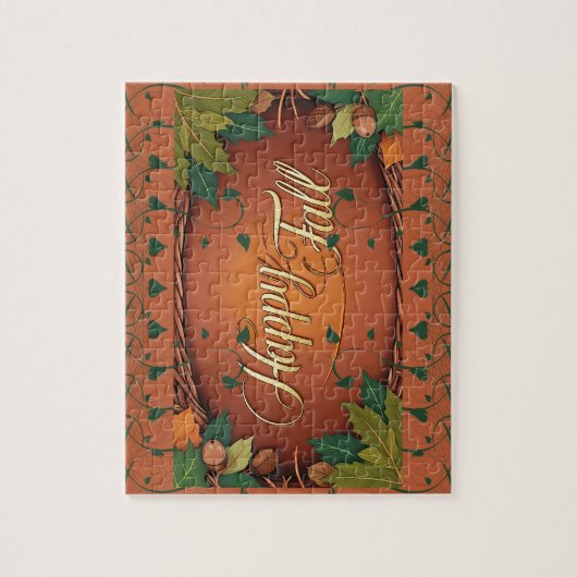Happy Herbst Jigsaw Puzzle (Vertikal)