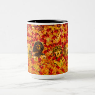 Happy Herbst Kleine Dackeln Tasse