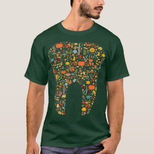 Happy Herbsttooth , Funny Niedlich Dentist Crew T-Shirt