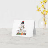 Happy Herding Feiertage Weihnachten Karte (Gelbe Blume)