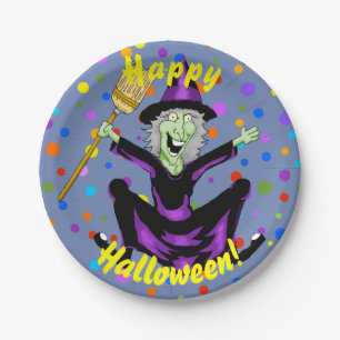 Happy Hexe Halloween Paper Teller