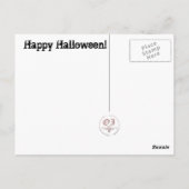 Happy Hhalloween : Postkarte (Rückseite)