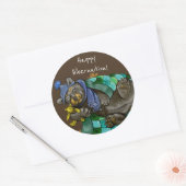 Happy Hibernation Cudly Bären Stickers (Umschlag)