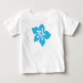 Happy Hibiskus Säugling T-Shirt (Vorderseite)