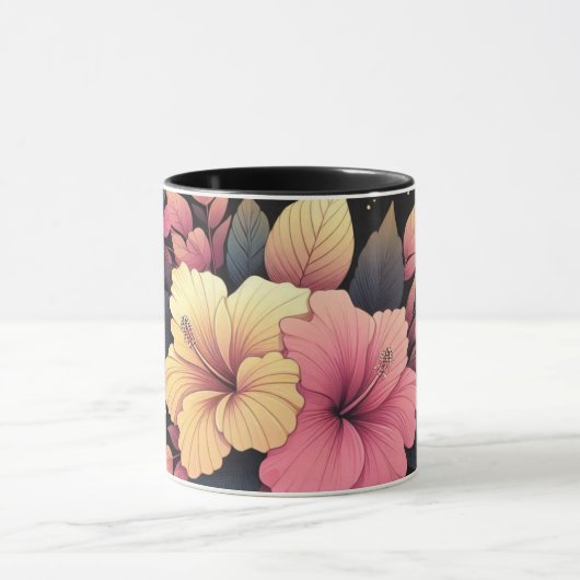 Happy Hibiskus Tasse (Zentrum)