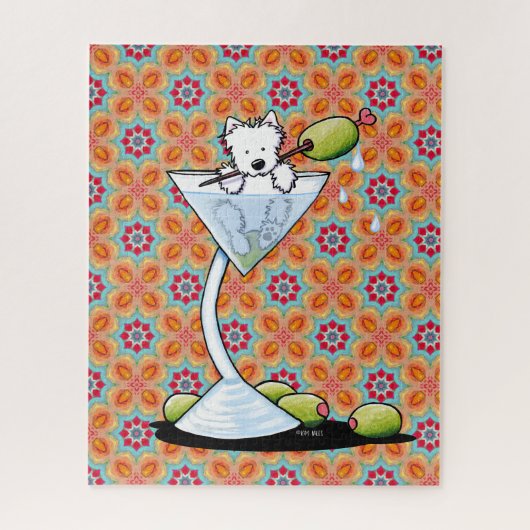 Happy Highland Martini Puzzle (Vertikal)