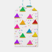 Happy Hindu Festival Moon and Stars Geschenkanhänger (Rückseite)