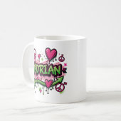 Happy Hippie Adrian 1 Kaffeetasse (Vorderseite Links)