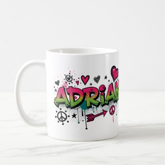 Happy Hippie Adrian 2 Kaffeetasse (Links)