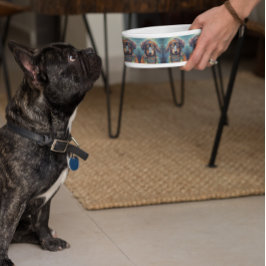 Happy Hippie Dackel Napf