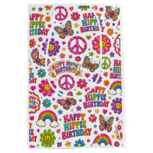 Happy Hippie Geburtstagsgeschenktüte