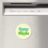 Happy Hippie Magnet (In Situ (Geschirrspüler))
