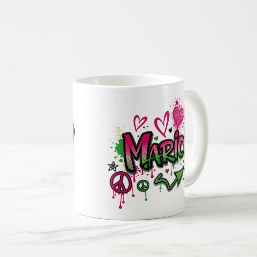 Happy Hippie Marion 2 Kaffeetasse (VorderseiteRechts)