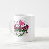 Happy Hippie Marion 2 Kaffeetasse (Vorderseite Links)