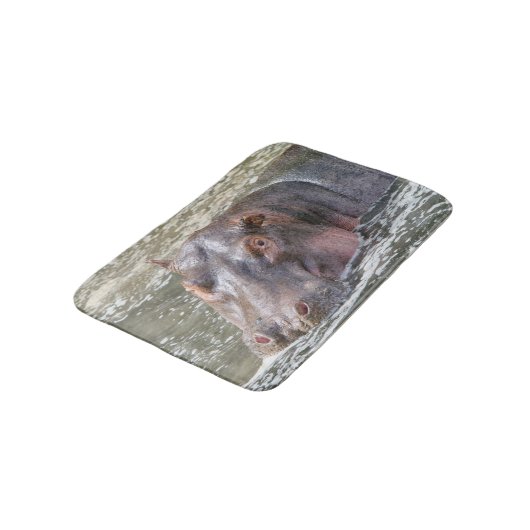 Happy Hippo Badematte (Schrägansicht)