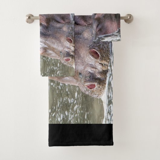 Happy Hippo Badhandtuch Set (Insitu)