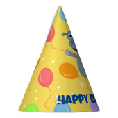 Happy Hippo Birthday Party Hat Partyhütchen (Links)
