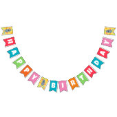 Happy Hippo Bunting Banner (Alle)