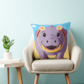 Happy Hippo Character Kissen (Stuhl )