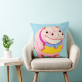 Happy Hippo Character Kissen (Stuhl )