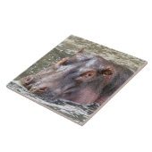 Happy Hippo Fliese (Seite)