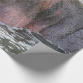 Happy Hippo Geschenkpapier (Ecke)