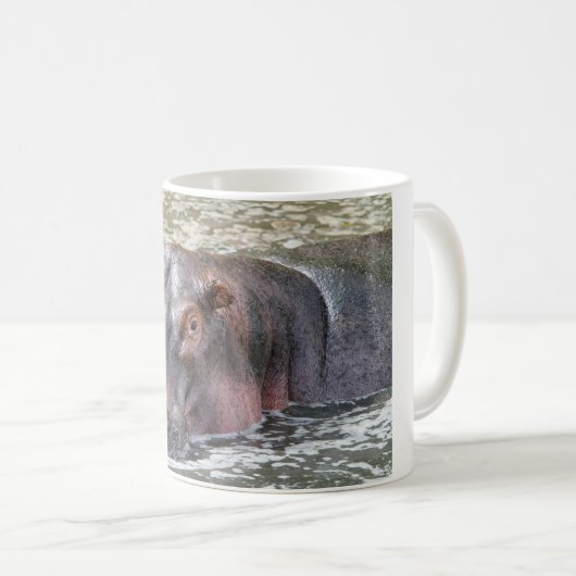 Happy Hippo Kaffeetasse (VorderseiteRechts)