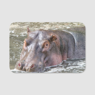 Happy Hippo Namensschild