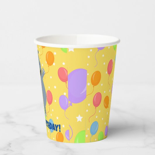 Happy Hippo Paper Cup Pappbecher (Links)