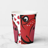 Happy Hippo Pappbecher (Rückseite)