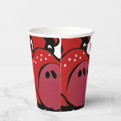 Happy Hippo Pappbecher (Rechts)