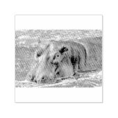 Happy Hippo Permastempel (Design)